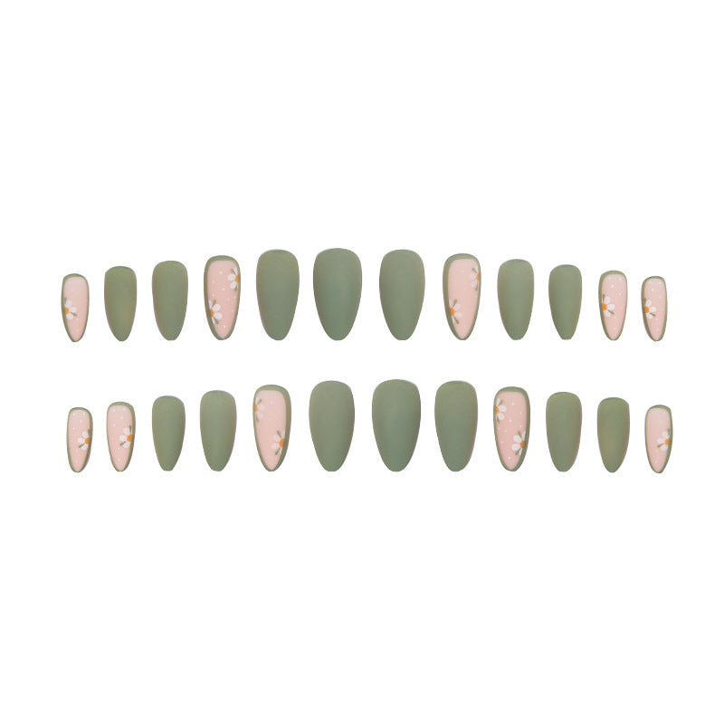 Flower Design Nail Tips for Creative Art