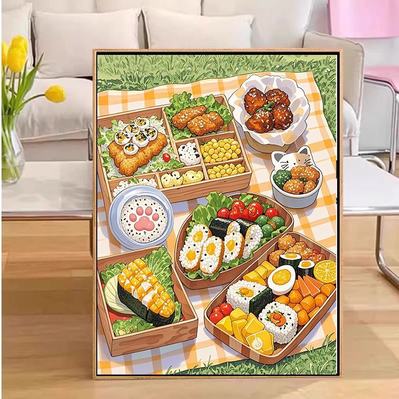 Bento Box with Anime Design