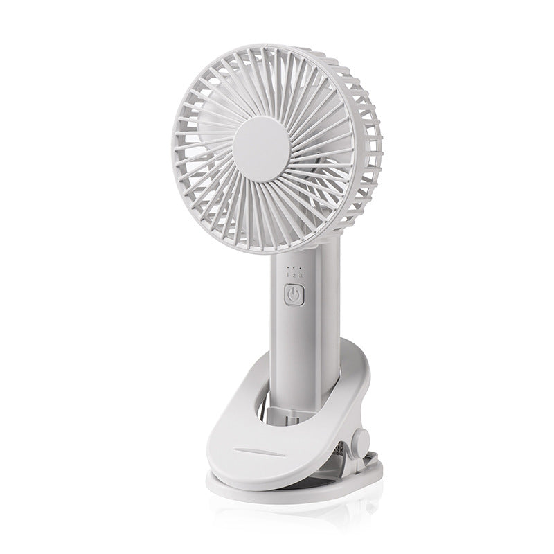 Clip-On Desk Fan with Adjustable Features