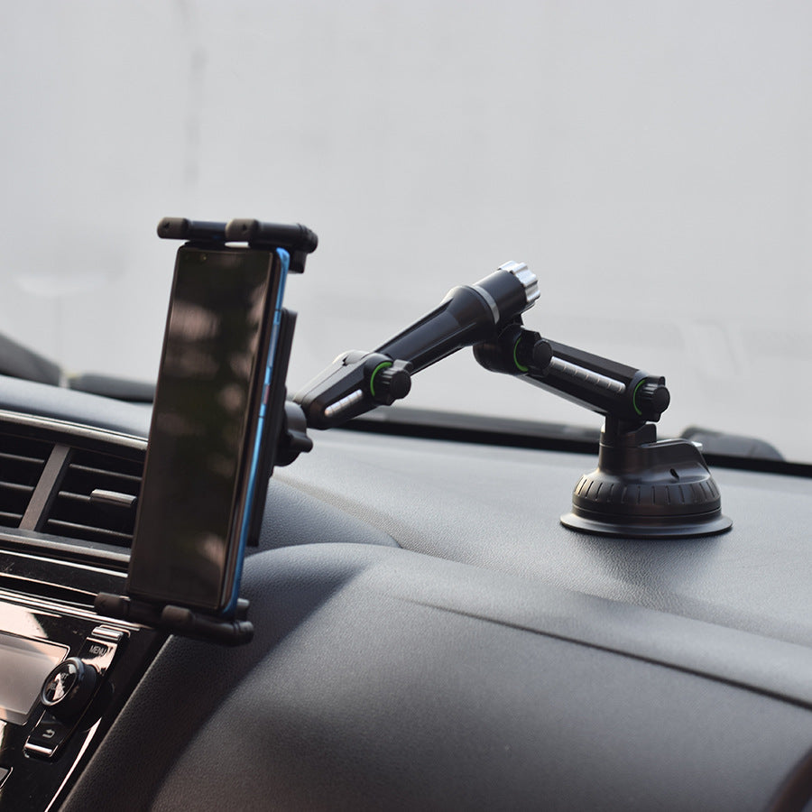 Telescopic Car Windshield Tablet Holder with Heavy-Duty Suction Mount