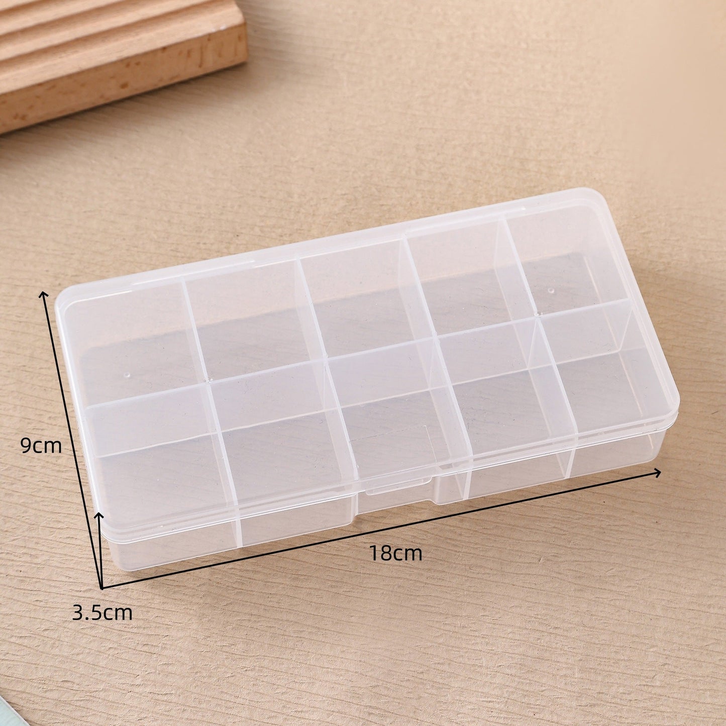 Adjustable Pill Organizer with Multiple Compartments