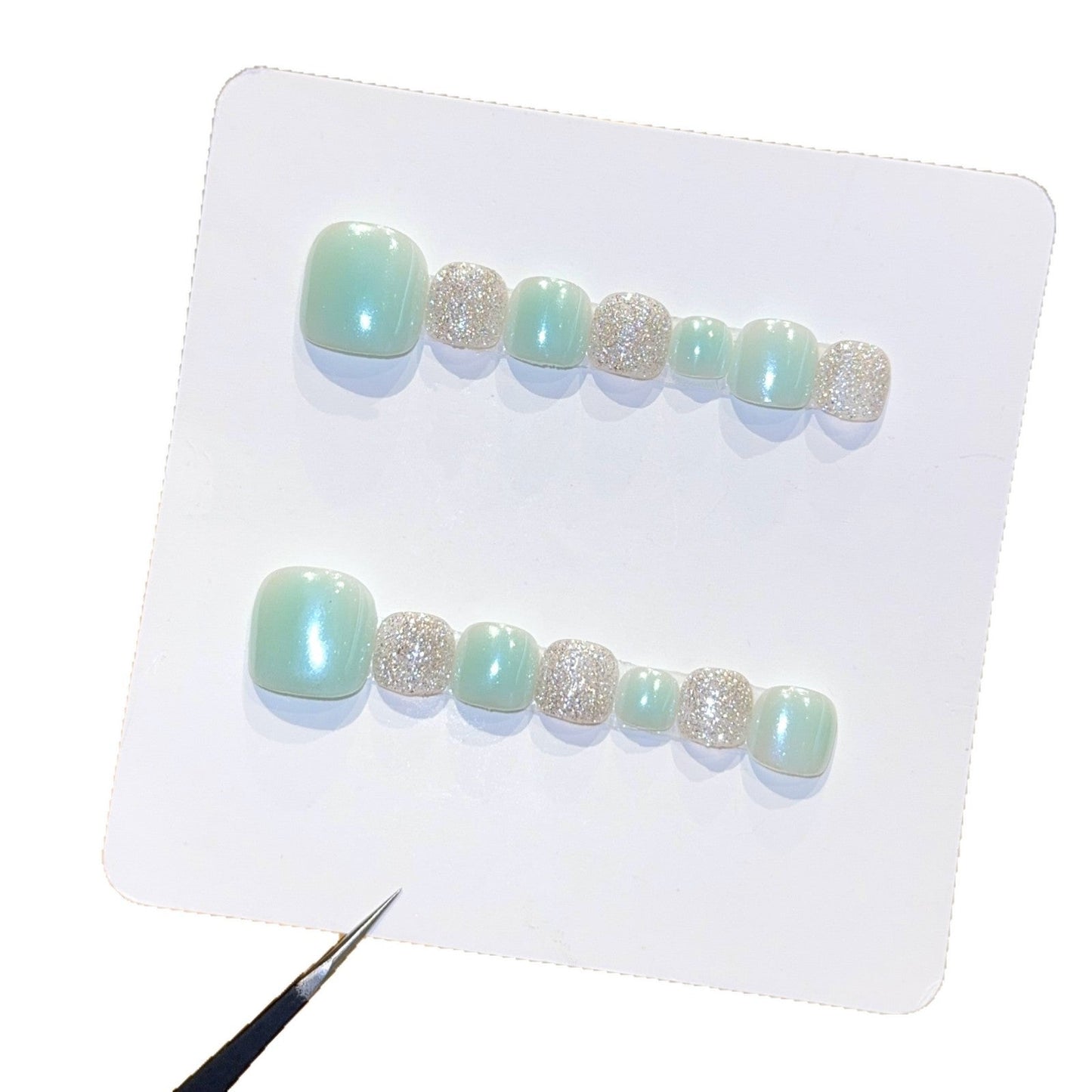 Glitter and Pastel Accent Acrylic Nail Kit