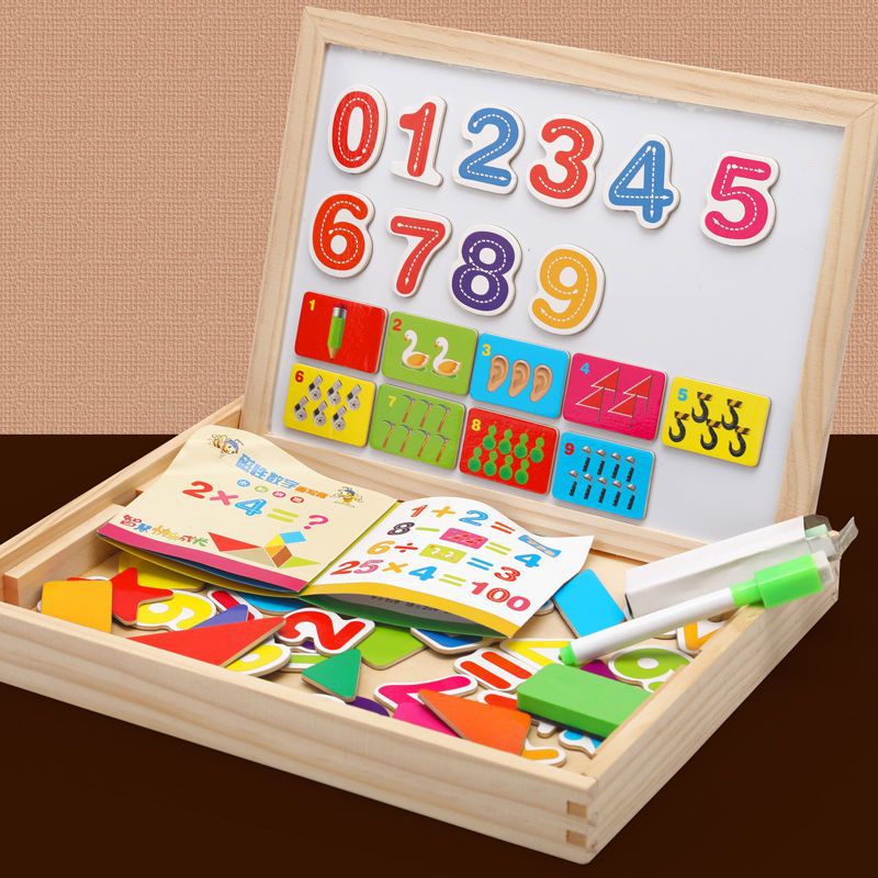 2-in-1 Drawing Board for Kids - Montessori Style