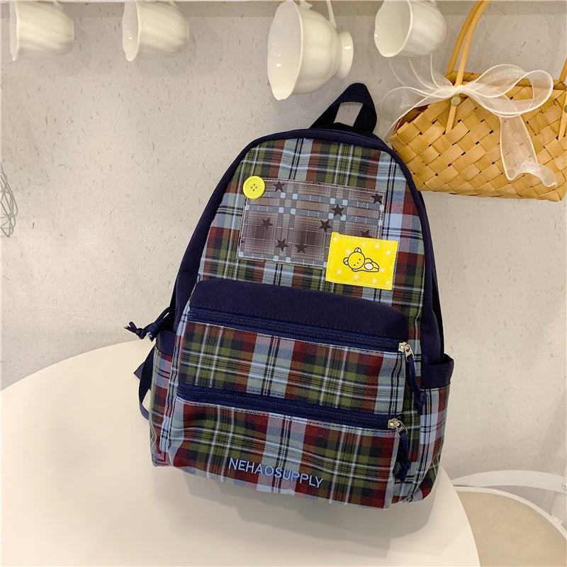Cute Illustrated Character Backpack