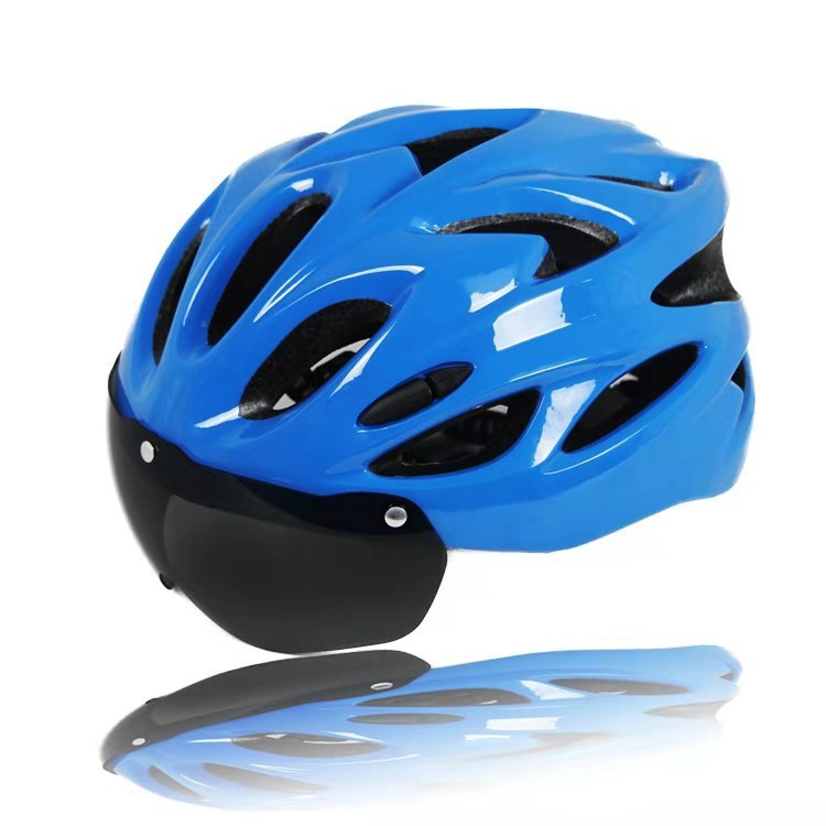 Ventilated Bicycle Helmet with Adjustable Fit