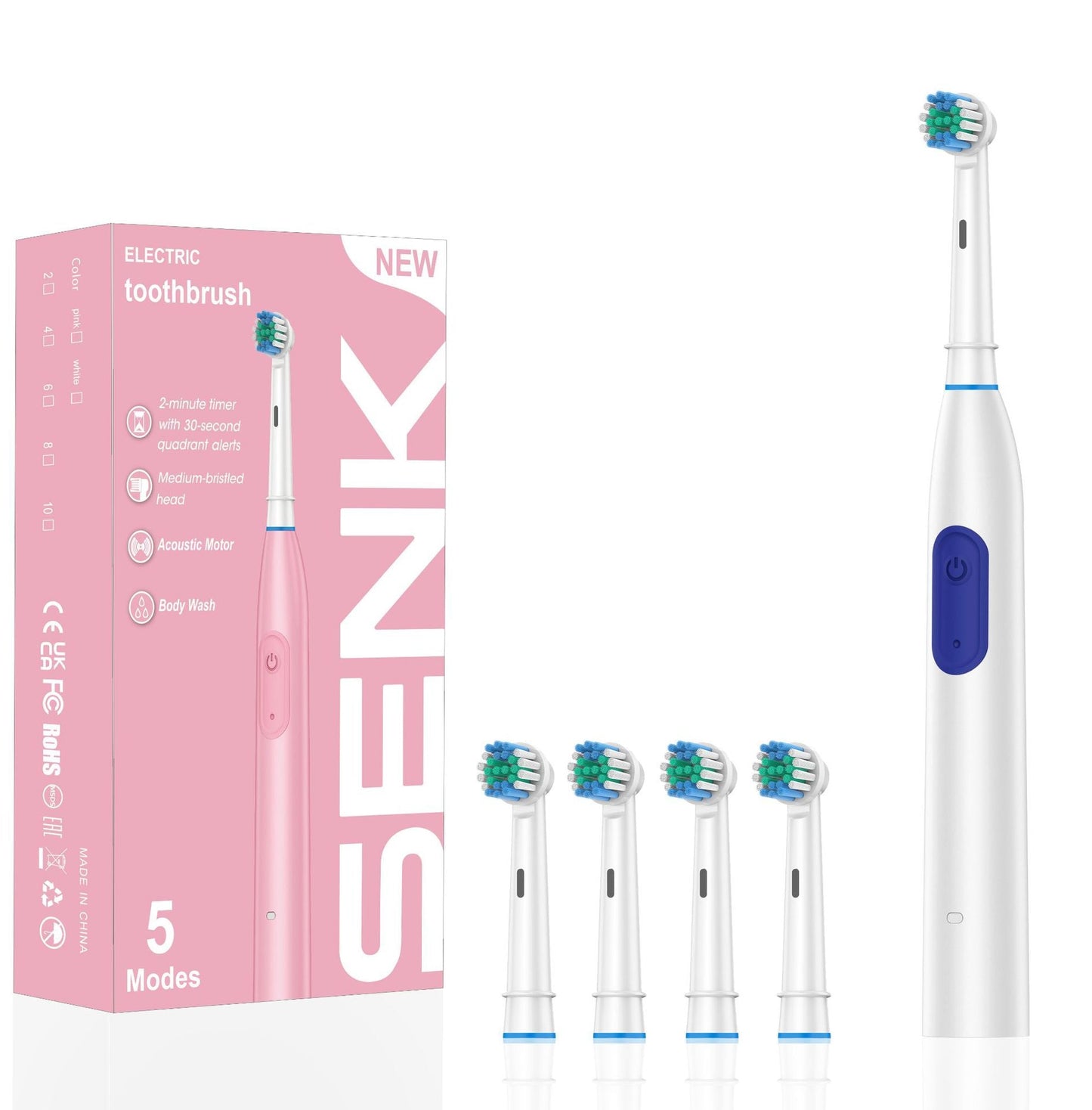 Sonic Electric Toothbrush with Advanced Cleaning Technology