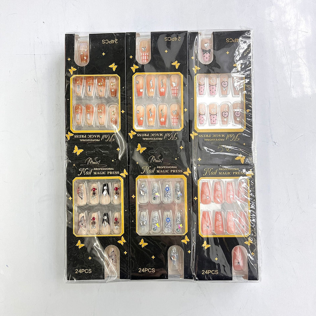 Press-On Nail Set - Artistic Collection