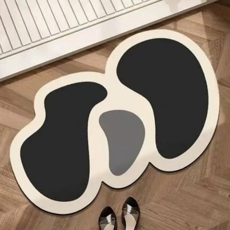 Contemporary Area Rug with Abstract Pattern