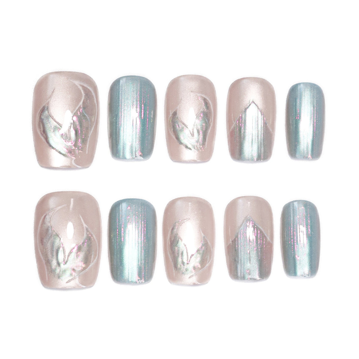Floral Design Nail Tips for Creative Nail Art