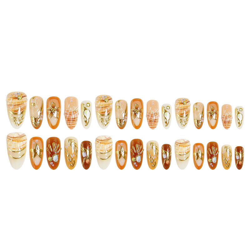 Nail Tips Featuring Maritime Designs