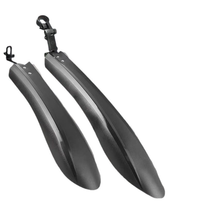 Set of Adjustable Bicycle Mudguards for Enhanced Protection