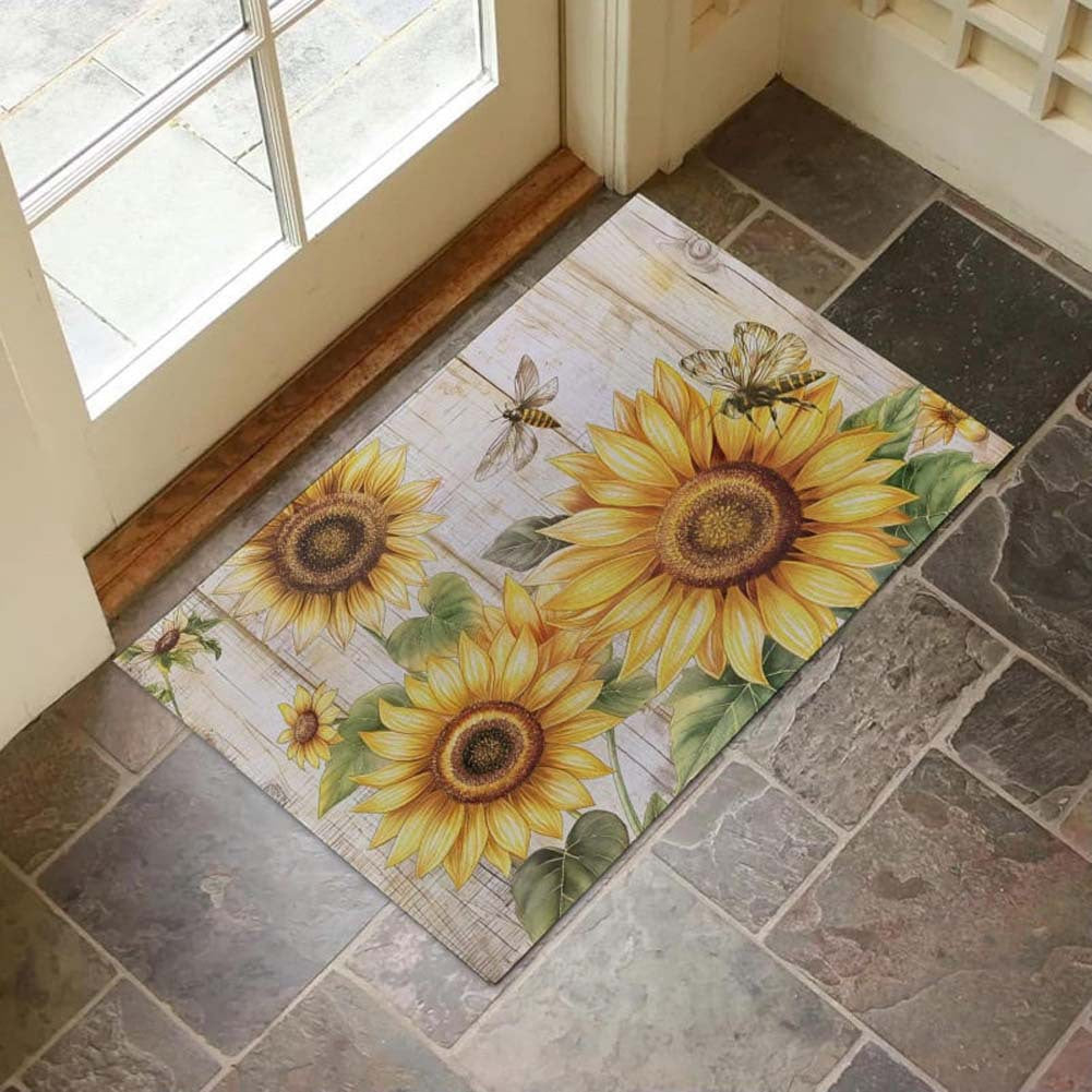 Geographical 3D Floor Mat in Taalita Design
