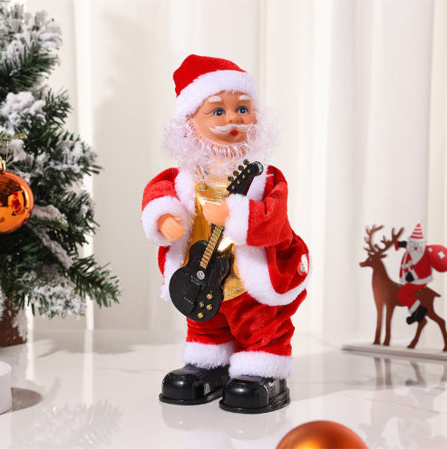 Dancing Santa Claus Holiday Decoration for Festive Home Decor – Free Shipping