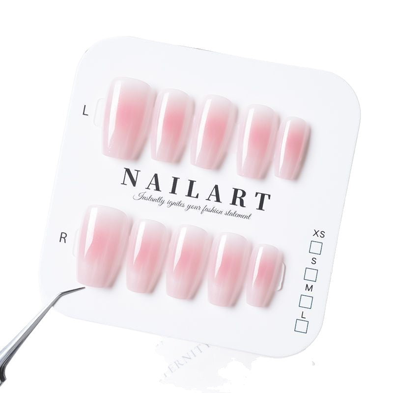 Ombre Effect Acrylic Nails Set