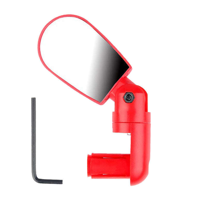 Rearview Safety Mirror for Bicycles - Adjustable Design
