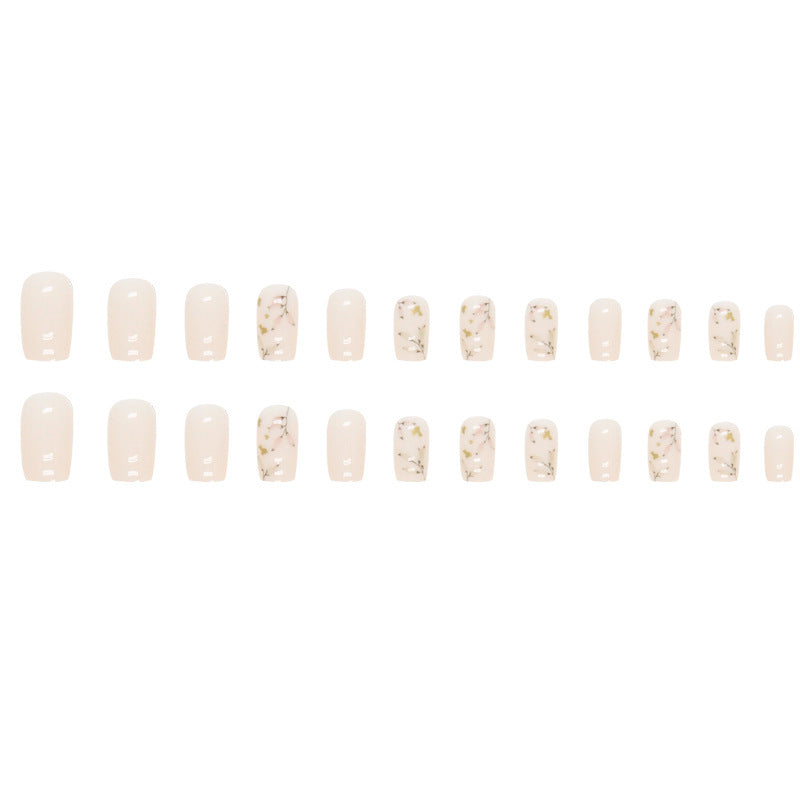 Pressed Floral Nail Art Designs
