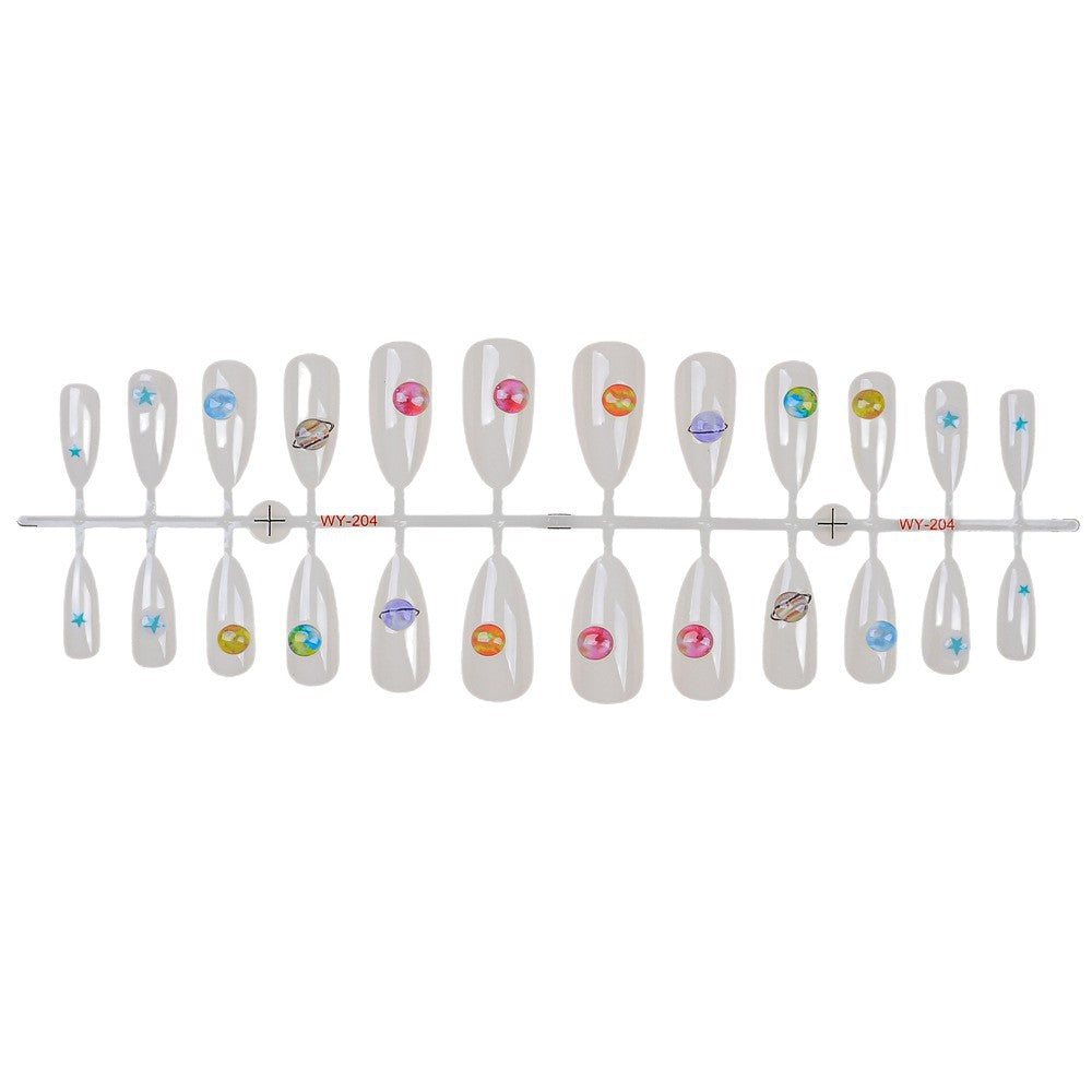 Creative Press-On Nail Design Kit