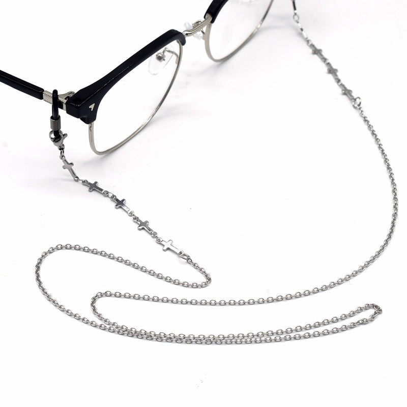 Stainless Steel Eyewear Chain with Adjustable Length