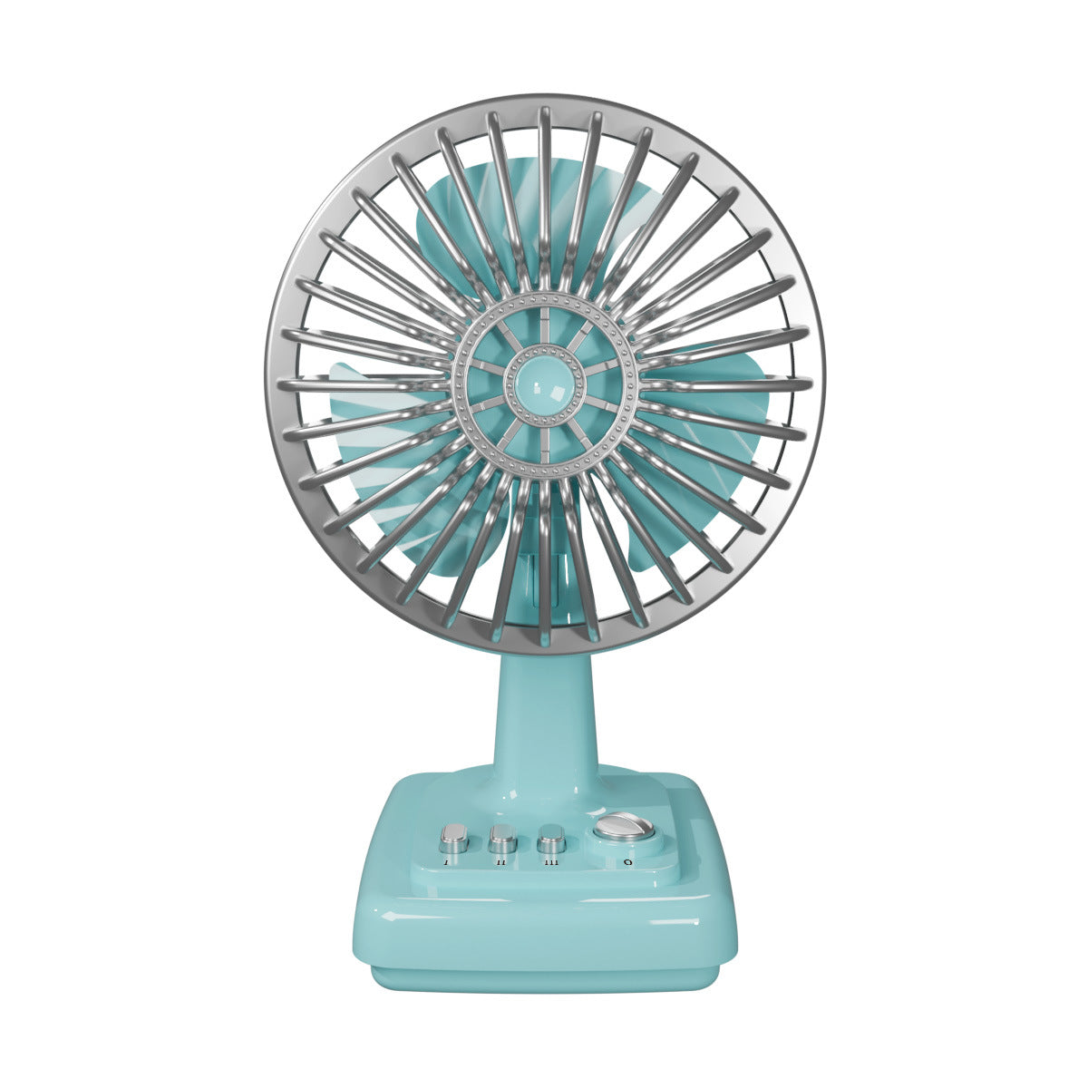 Oscillating Desk Fan with Adjustable Height