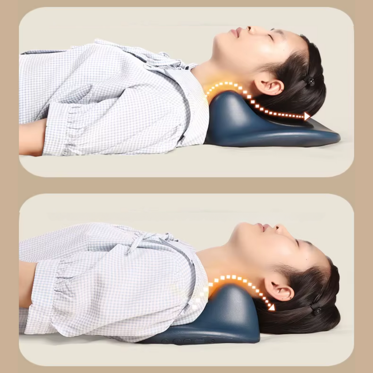 Neck Support Pillow for Restful Sleep and Spine Wellness