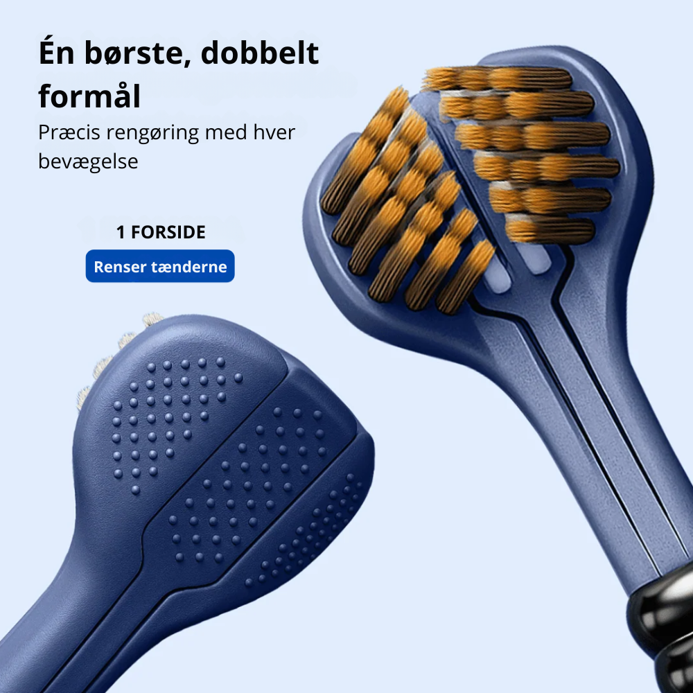 TriClean Multi-Angle Toothbrush for Effortless Oral Care