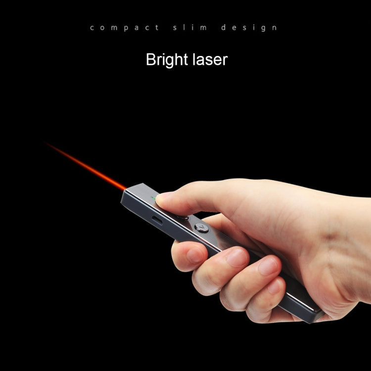 Wireless Presentation Remote with Laser Pointer and Air Mouse Function