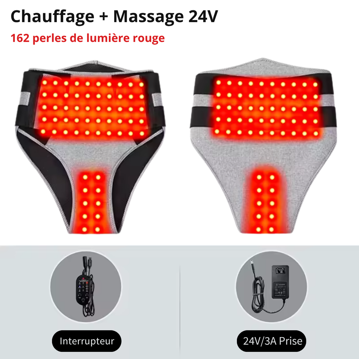 Men's and Women's Heated Massage Pants with Electric Function