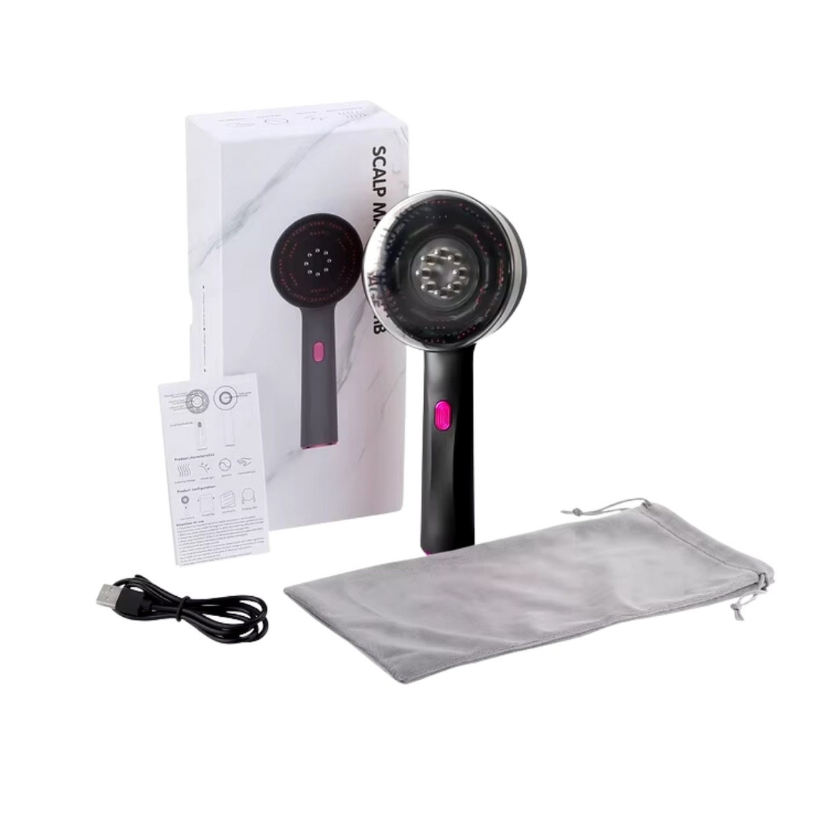 Scalp Massager Comb for Relaxation - Electric Massage Tool