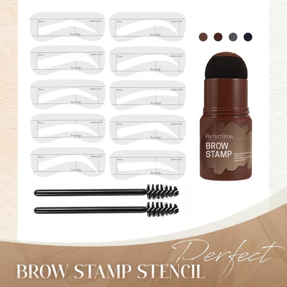 Ultimate Eyebrow Shaping Kit with Stencils and Stamp