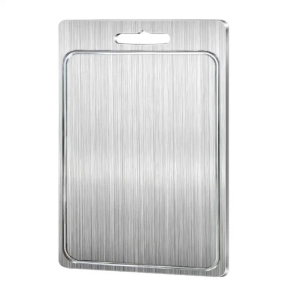 Stainless Steel Kitchen Cutting Board with Dual-Sided Design