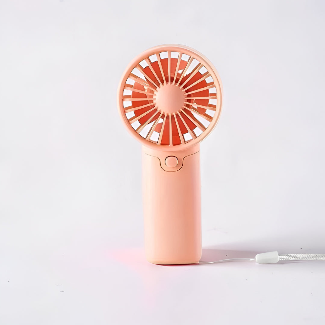 Compact Rechargeable Personal Breeze Fan for Home & Travel