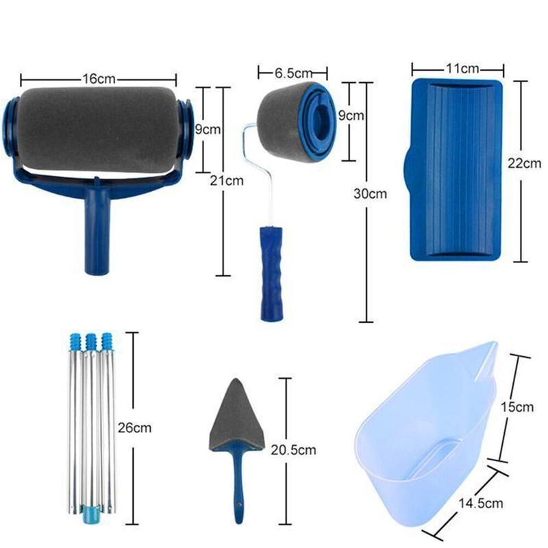 Refillable Edge Paint Roller with Tank for Easy Application