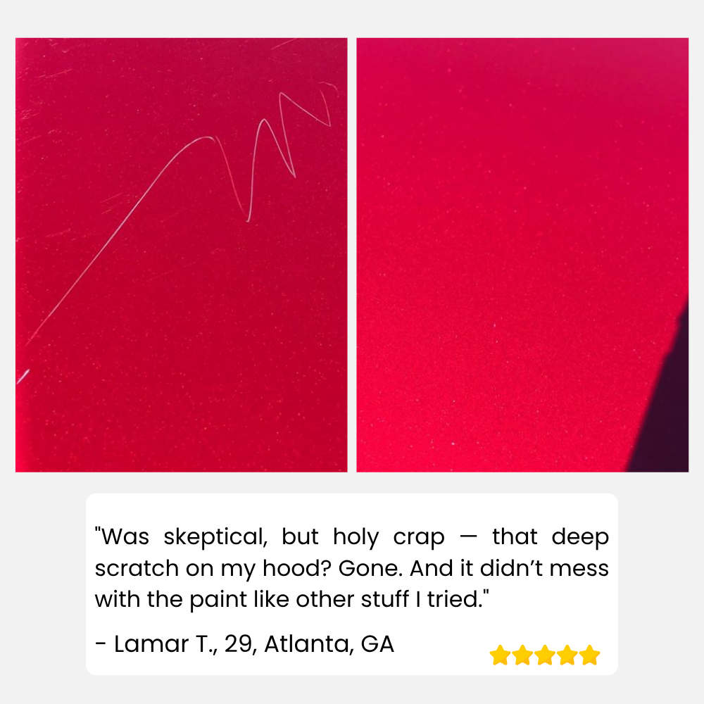 SparkleShield™ — Effortlessly Erase Scratches for a Flawless Shine