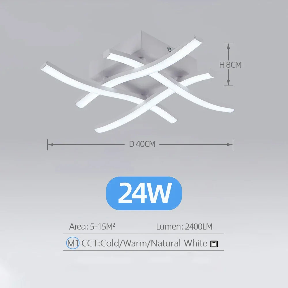 Modern 24W LED Ceiling Light – Stylish Illumination for Any Room