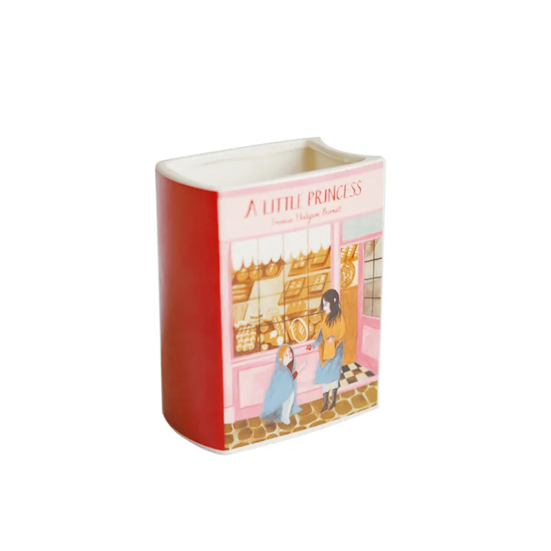Charming Book-Shaped Floral Vase | Artistry Bloom