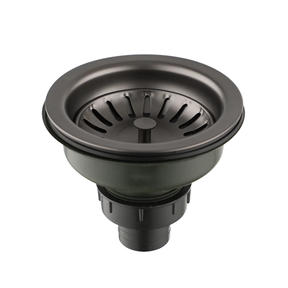 Stainless Steel Sink Strainer with Odor Filter – Pop-Up Stopper & Blockage Prevention Basket