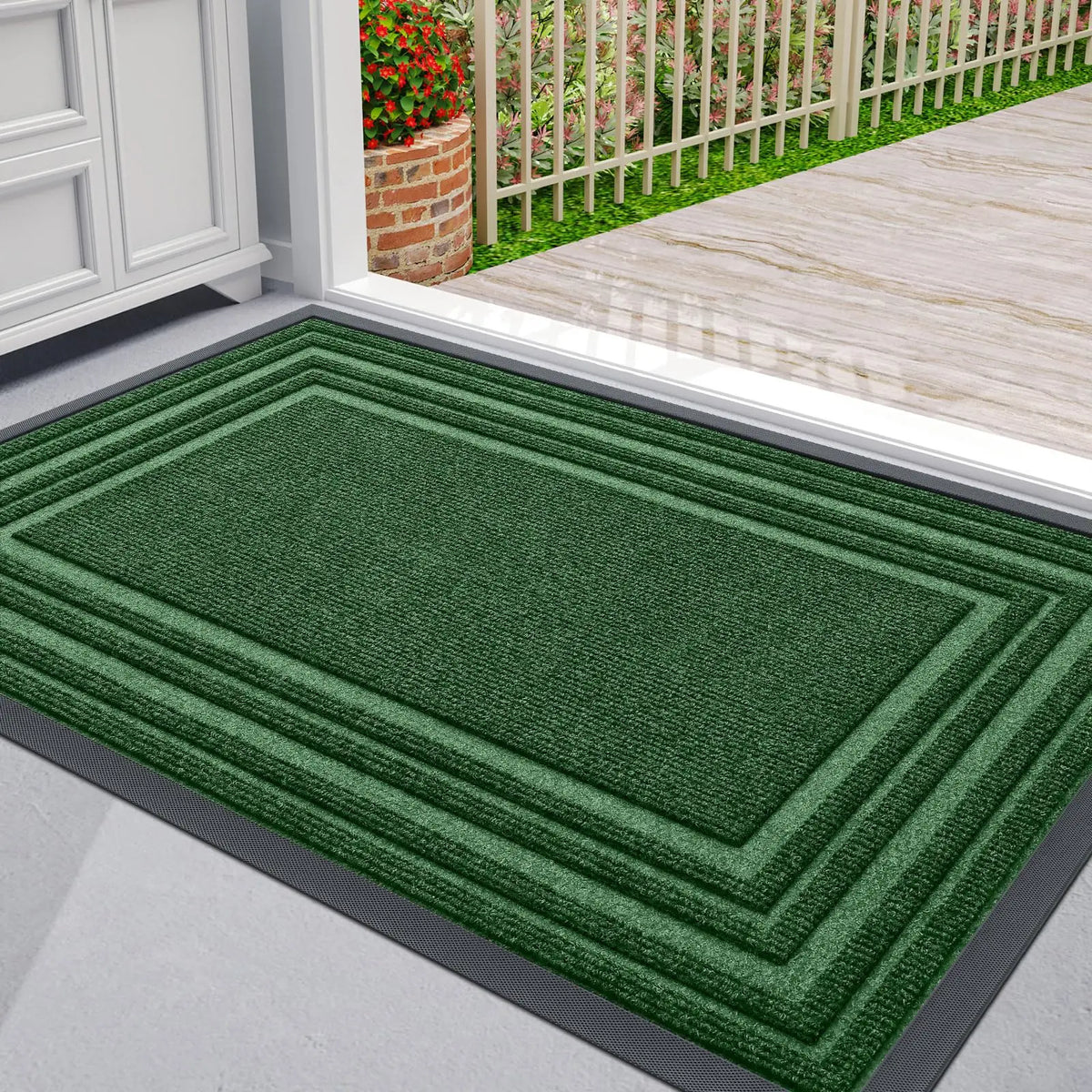 Heavy-Duty Non-Skid Entry Mat Made from Eco-Friendly Rubber