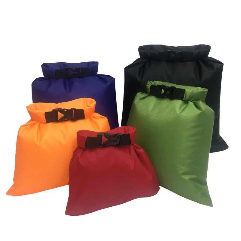 Dry Bag Set - Waterproof & Ultra-Lightweight - 5 Sizes for Sports & Outdoors