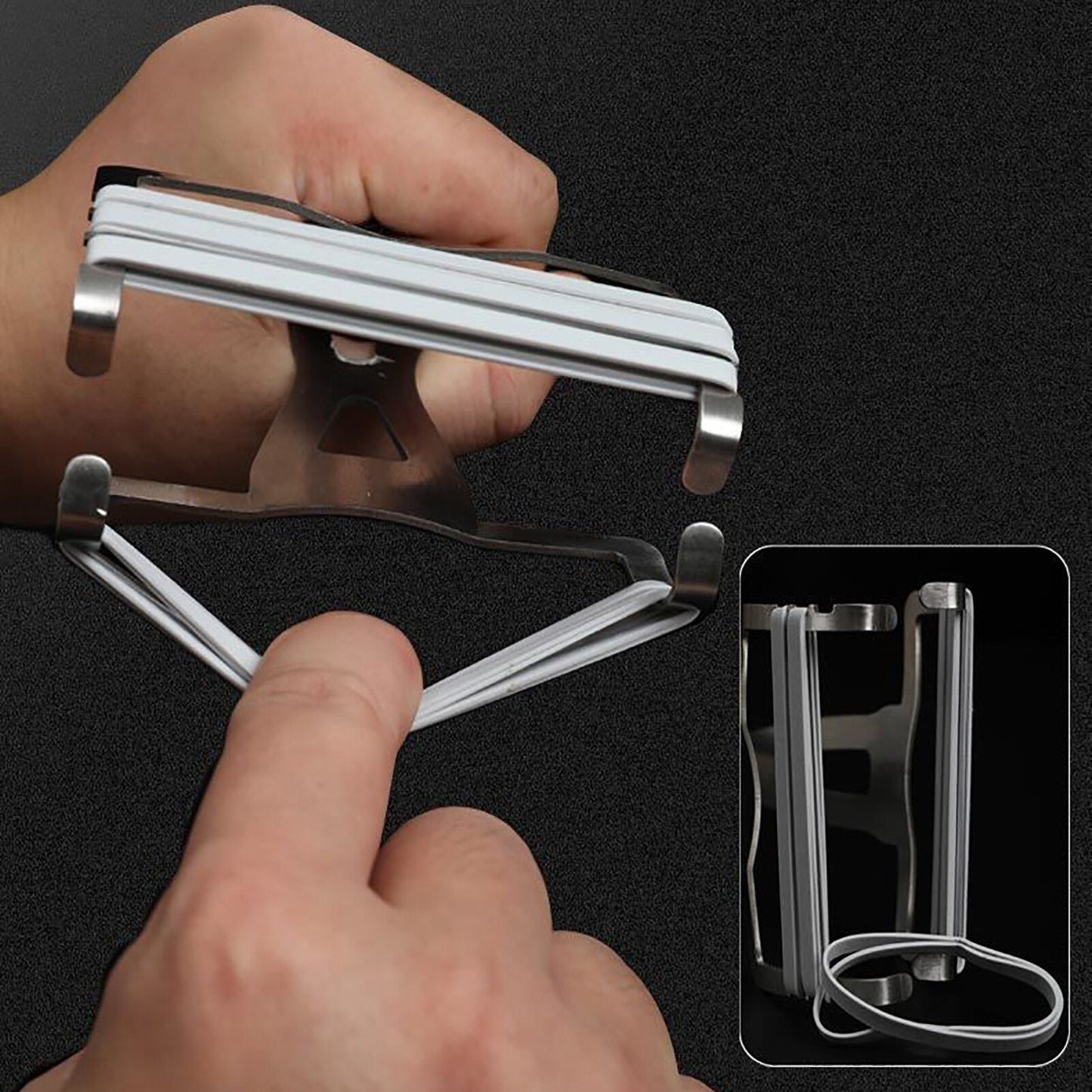 Stainless Steel Hot Plate Lifter Tool for Easy Handling