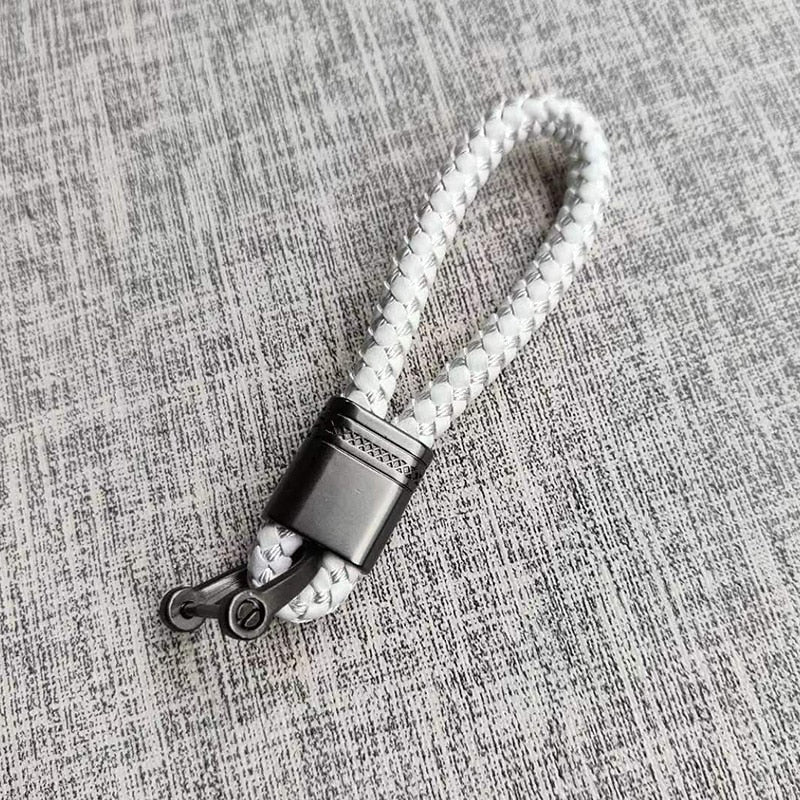 Braided Keychain Loop for Car Keys