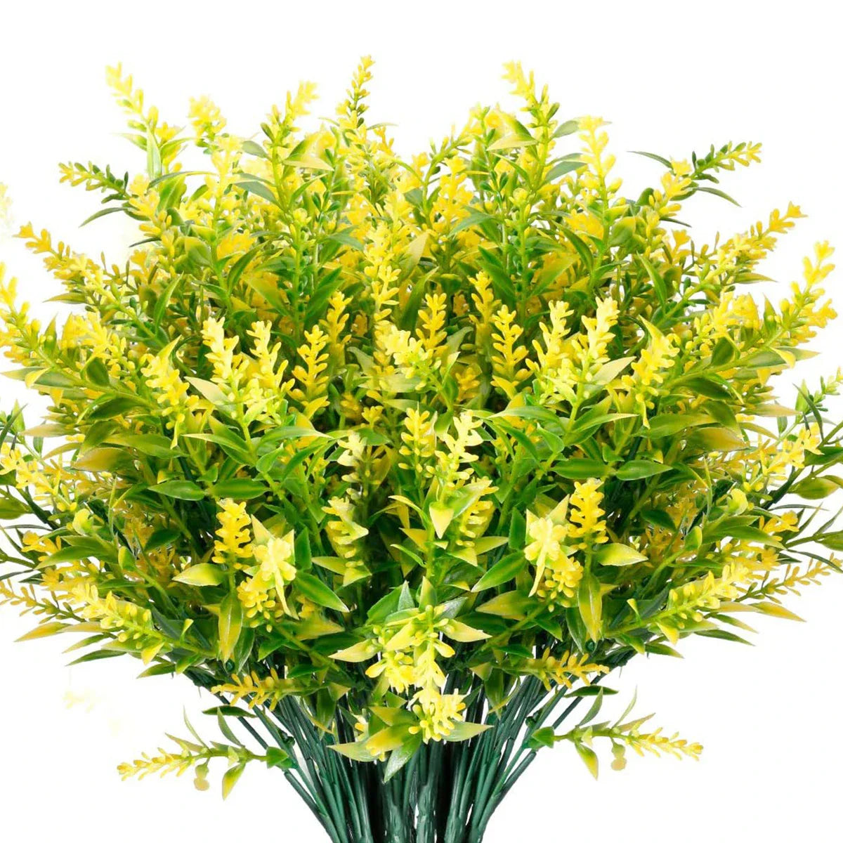 Artificial Lavender Plant Set | 12 Lavender Stems | Low Maintenance & Realistic Look | Ideal for Decor & Events