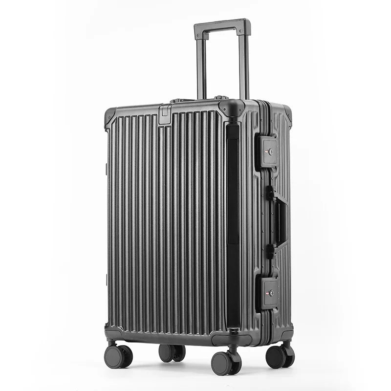 Tallinn Lightweight Hard Shell Luggage – Durable Aluminium Frame, TSA Approved