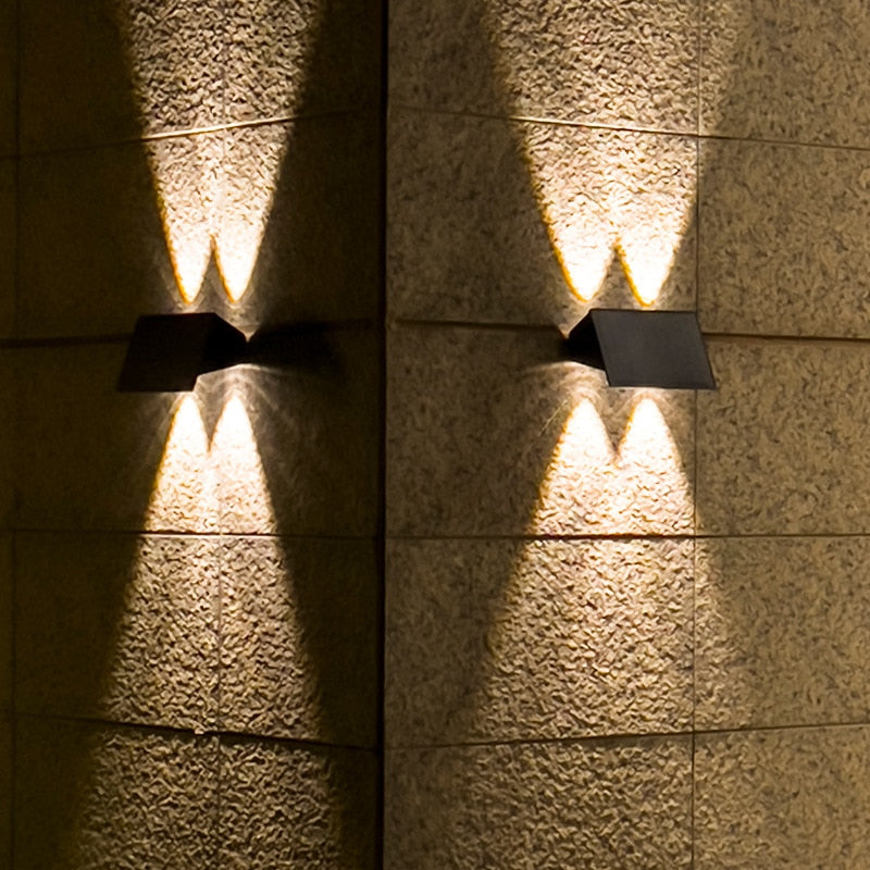 Solar-Powered LED Outdoor Wall Light with Motion Sensor, Waterproof for Garden, Patio & Driveway