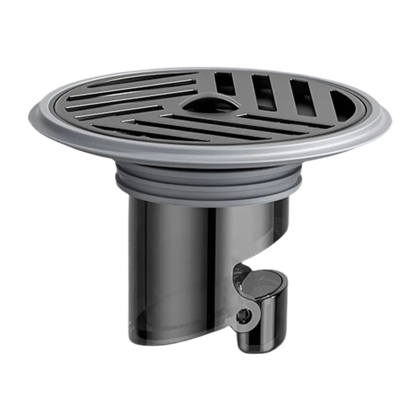Compact Floor Drain with Backflow Protection – Stainless Steel & Silicone for Bathroom, Shower, and Kitchen