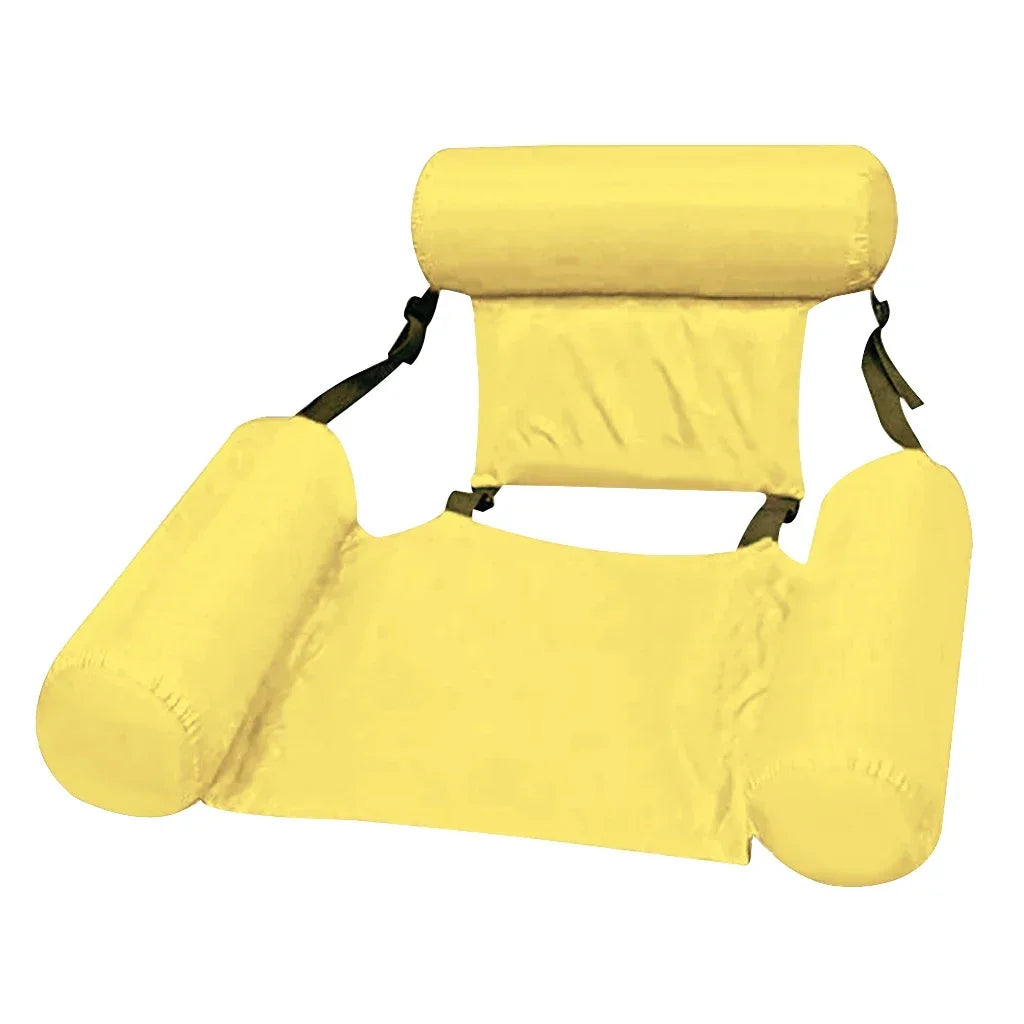 Inflatable and Adjustable Hanging Water Chair for Pool, Beach & Ocean - 100x120 cm
