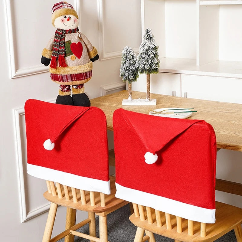 Chair Covers – Soft Polyester Protection with Festive Design