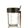 Portable Multifunctional Breakfast Cup with Lid and Spoon - Ideal for Oatmeal, Cereal, Nuts, Yogurt, Salad, and More - Heat-Resistant Tumbler for Juice and Milk
