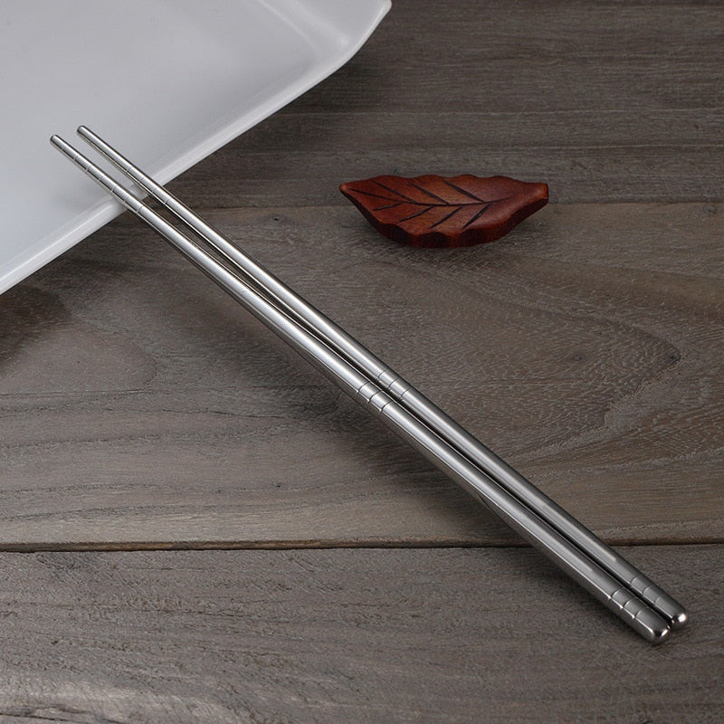 Chopstick Set in Stainless Steel – Elegant Dining Tools
