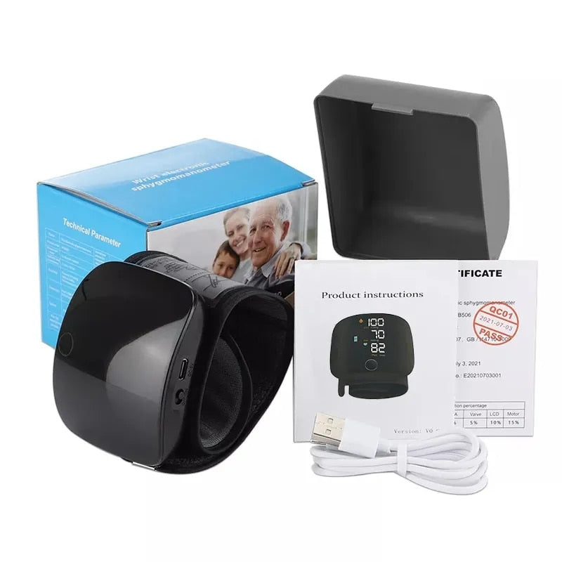 Electronic Blood Pressure Monitor with Advanced Precision Measurement