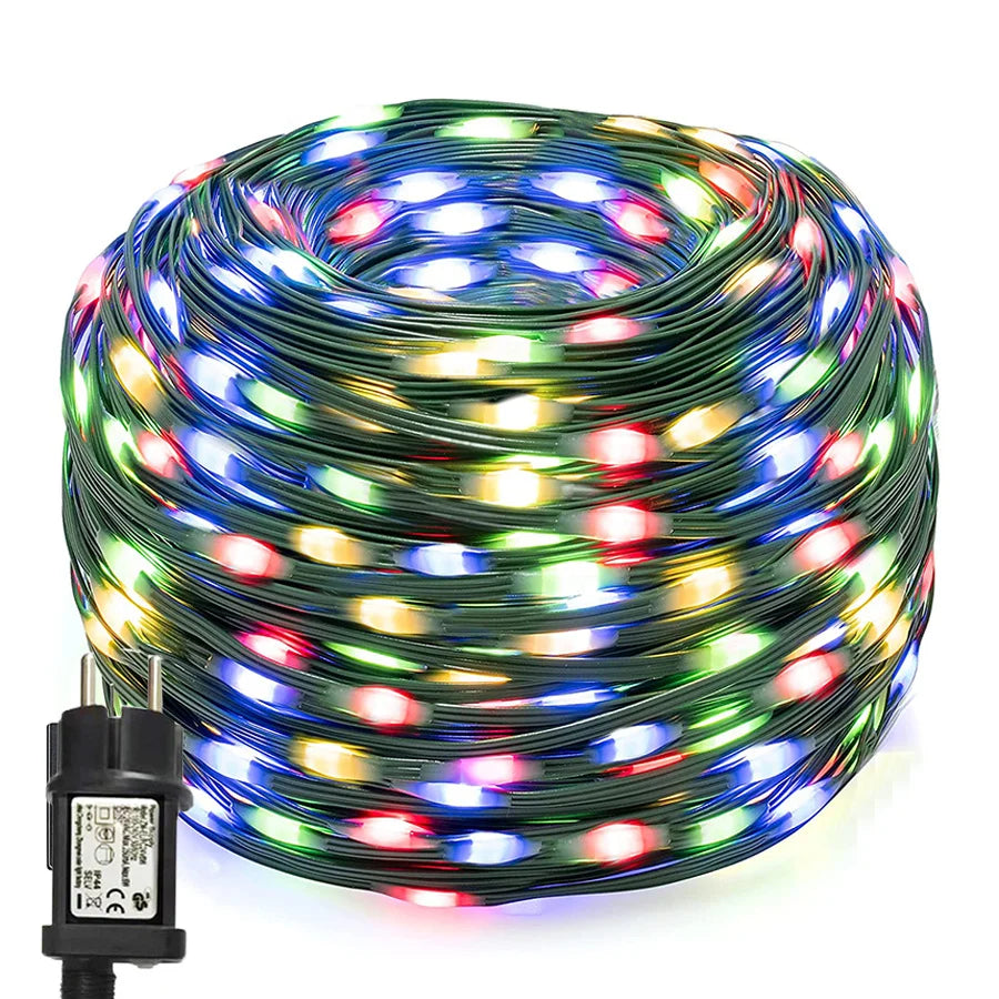 Waterproof LED Garland – Outdoor Lighting for Garden and Patio